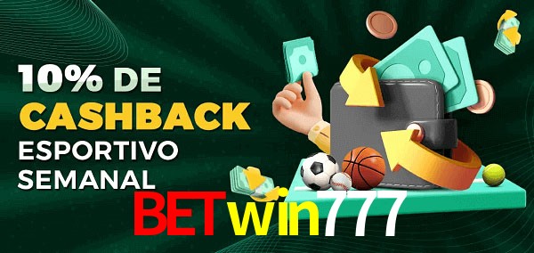 10% de bônus de cashback na betwin777
